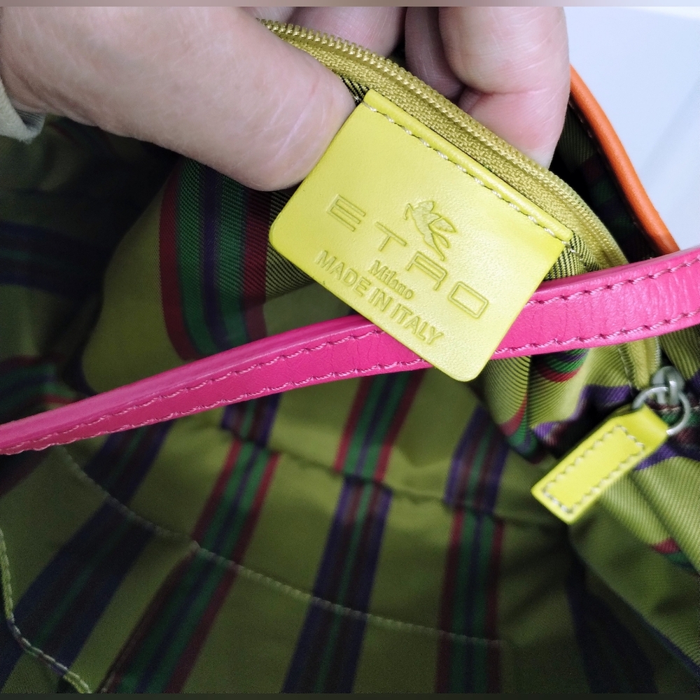 Etro Milano Tote Bag NWOT - Picture 9 of 12